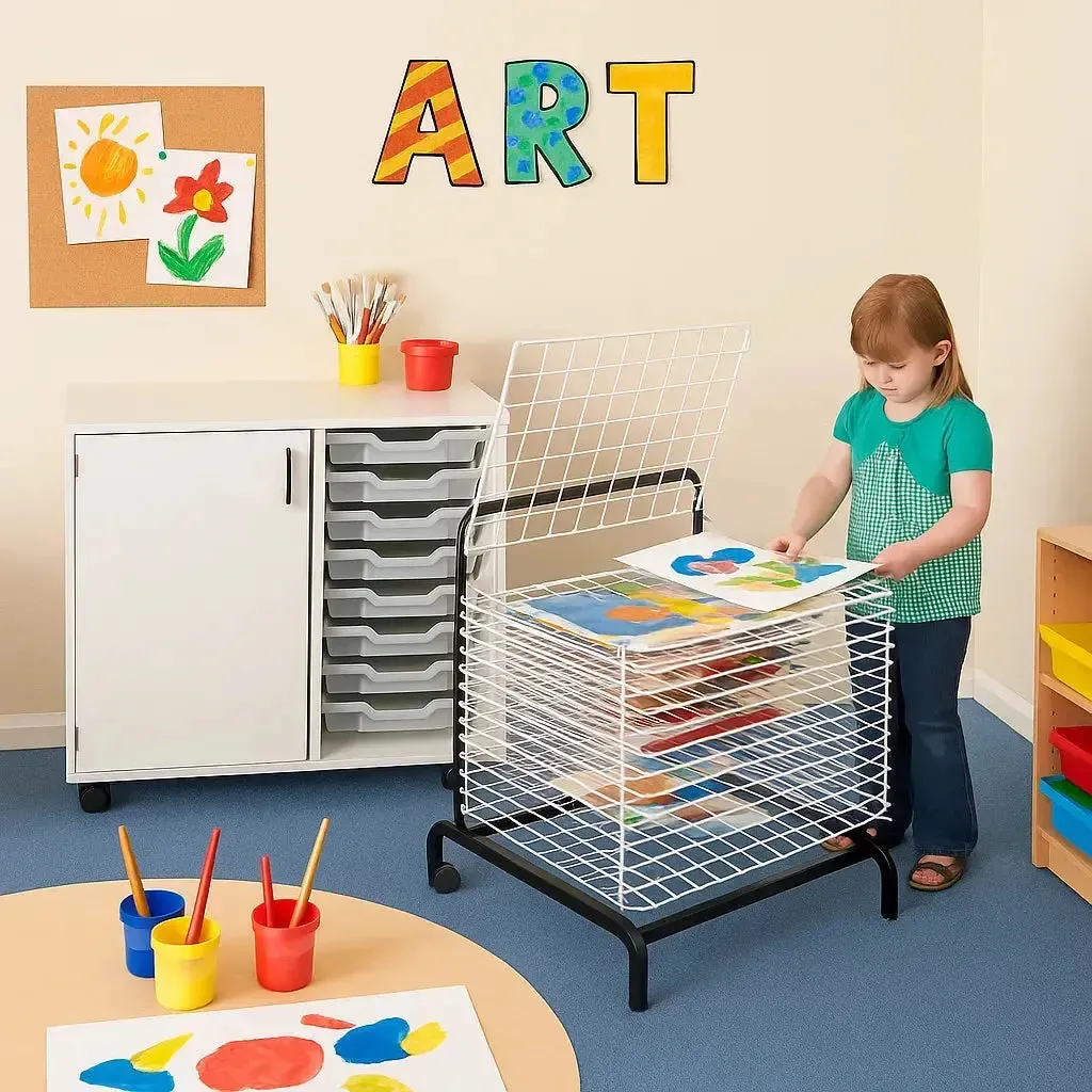 20 Shelf Spring Loaded Dryer