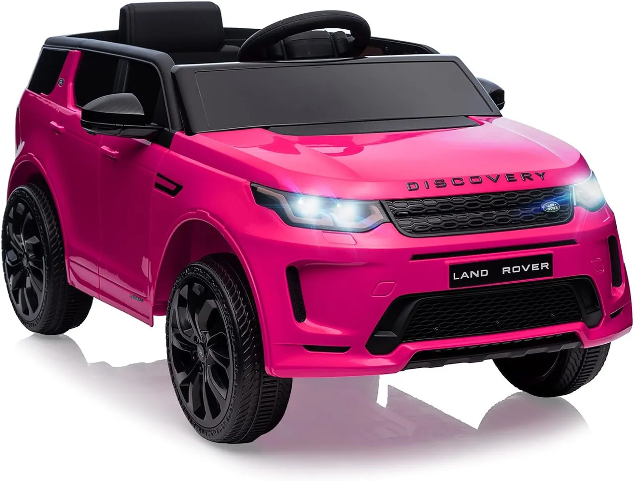 2024 Girls 12v Pink Official Land Rover Discovery SUV & Posh Spec