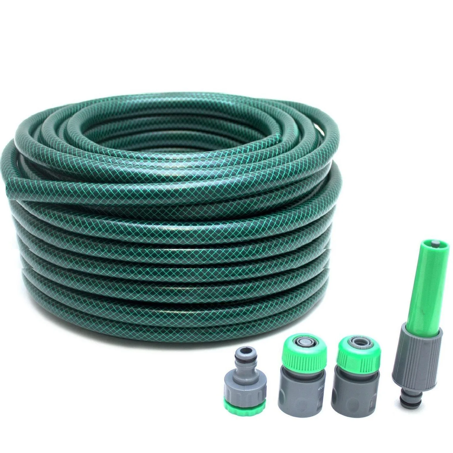 30M Flexible Garden Hose Set with Sprayer and Nozzle Set for All Garden Sizes – Hosepipes for Garden Lawn Watering Backyard Plants Hose Pipe Spray Outdoor Garden Tools Accessories