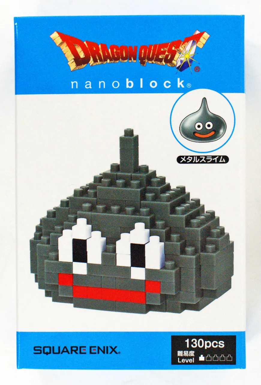 Kawada Dragon Quest nanoblock Metal Slime 229104