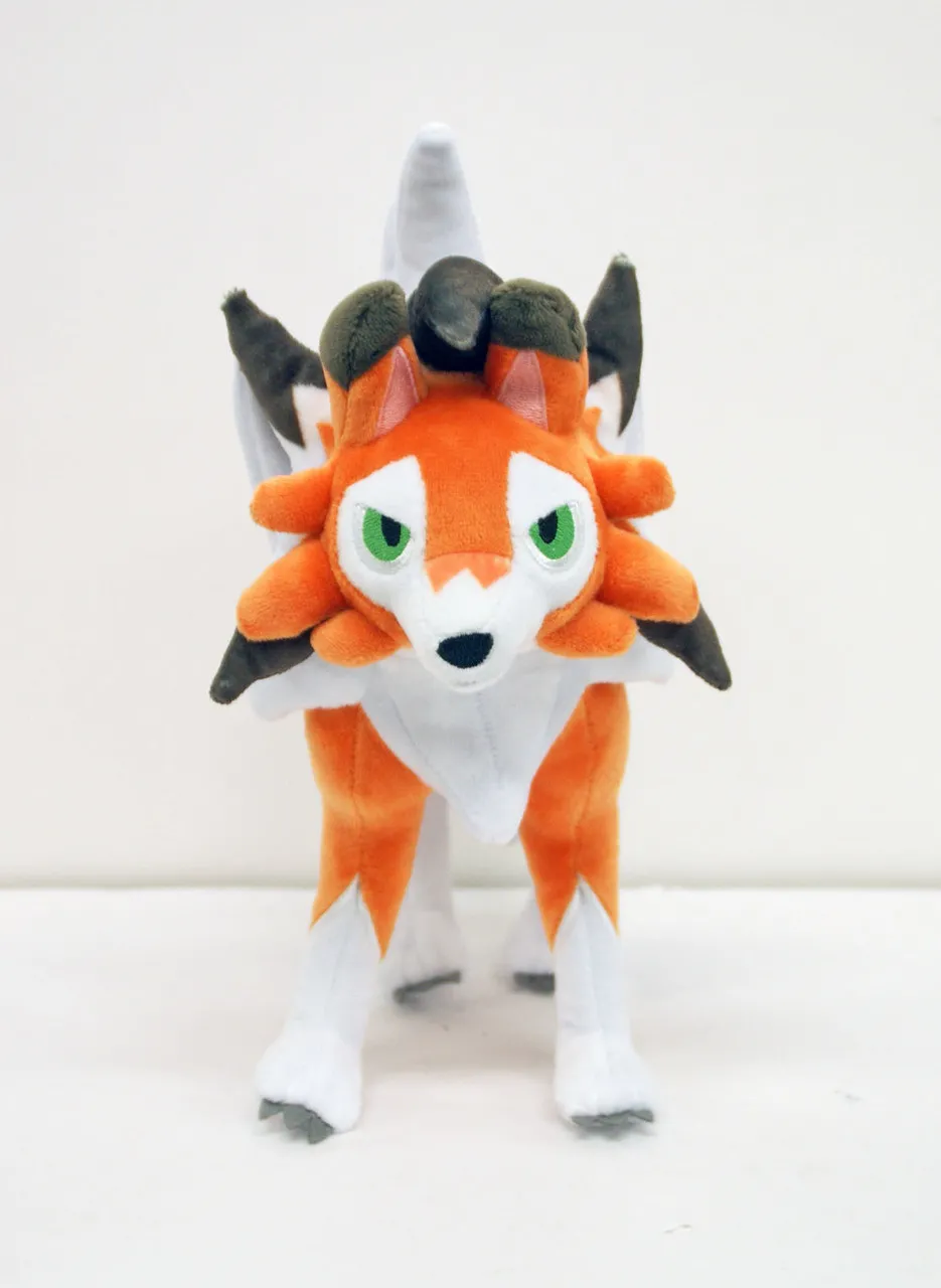 Pokemon Center Original Plush Doll Lycanroc (Dusk Form) (Lugarugan)