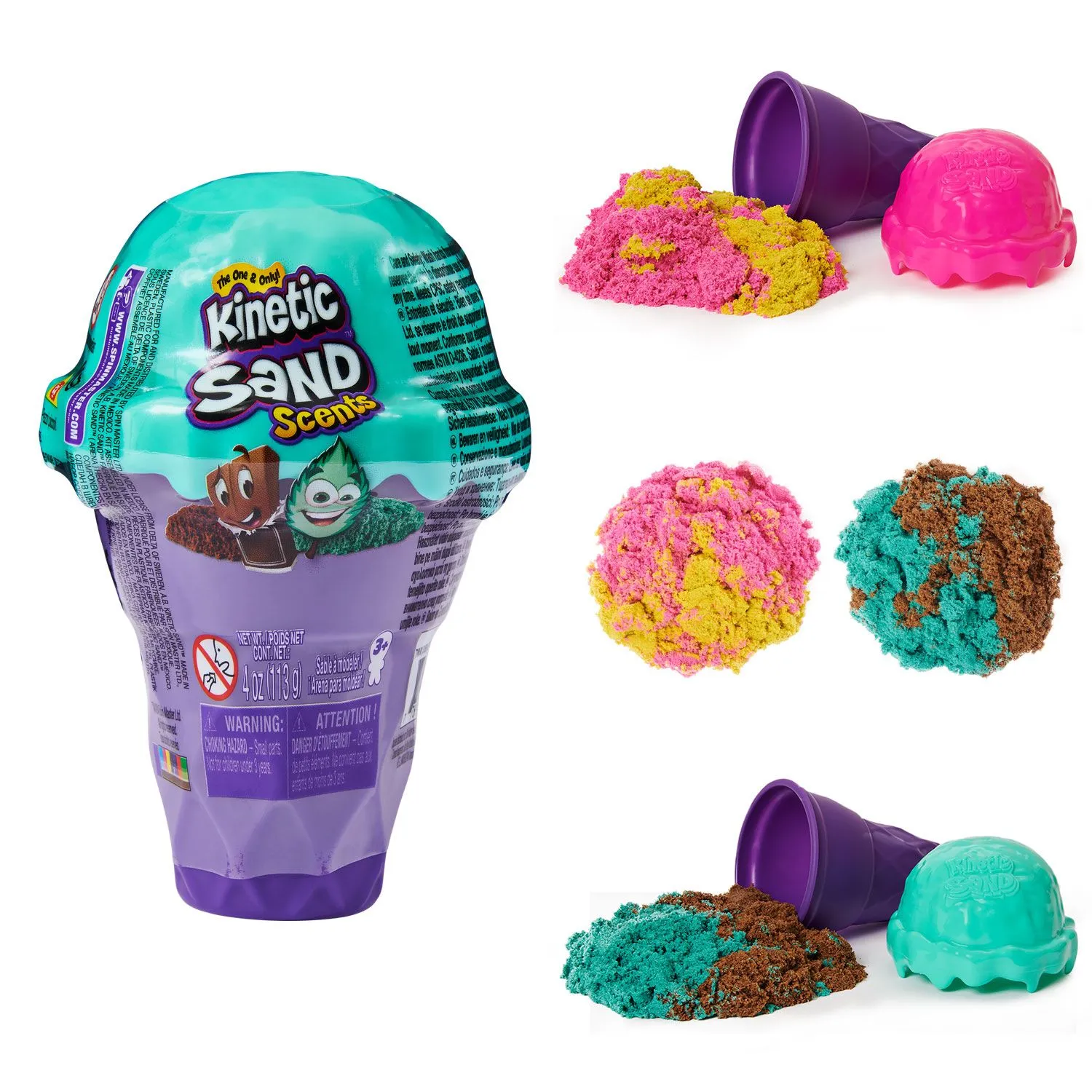 Kinetic Sand Scented Ice Cream Container
