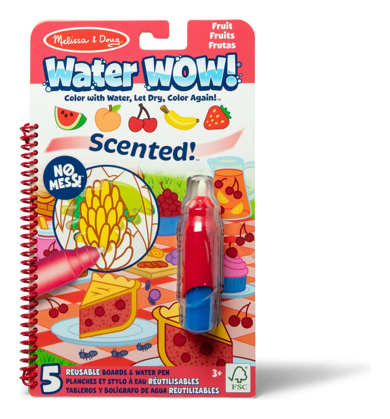Water Wow! Fruit Scented Water Colouring Pad