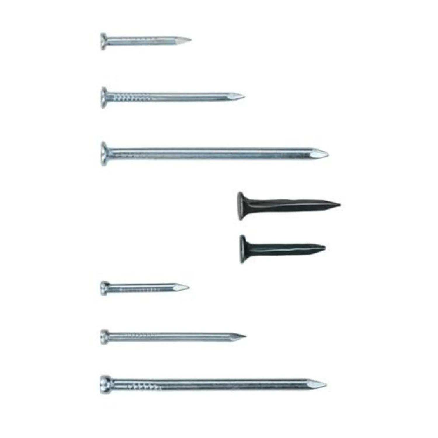 1125PC Nail Assortment Kit for Home Improvement and Repairs – Multi-Size Hardware Assorted Nails in Organised PVC Box for Woodworking Projects Construction