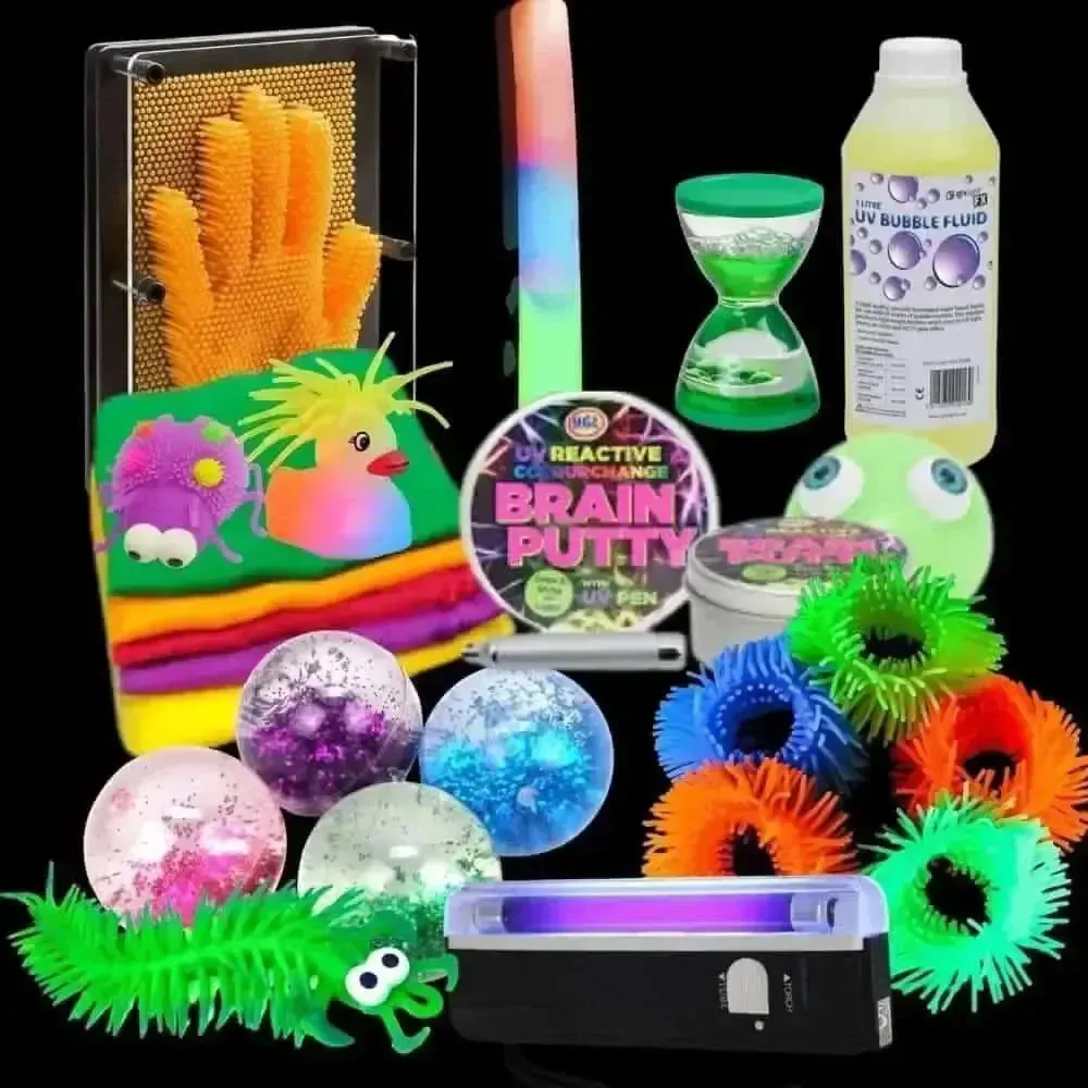 24 Piece Uv sensory hamper kit