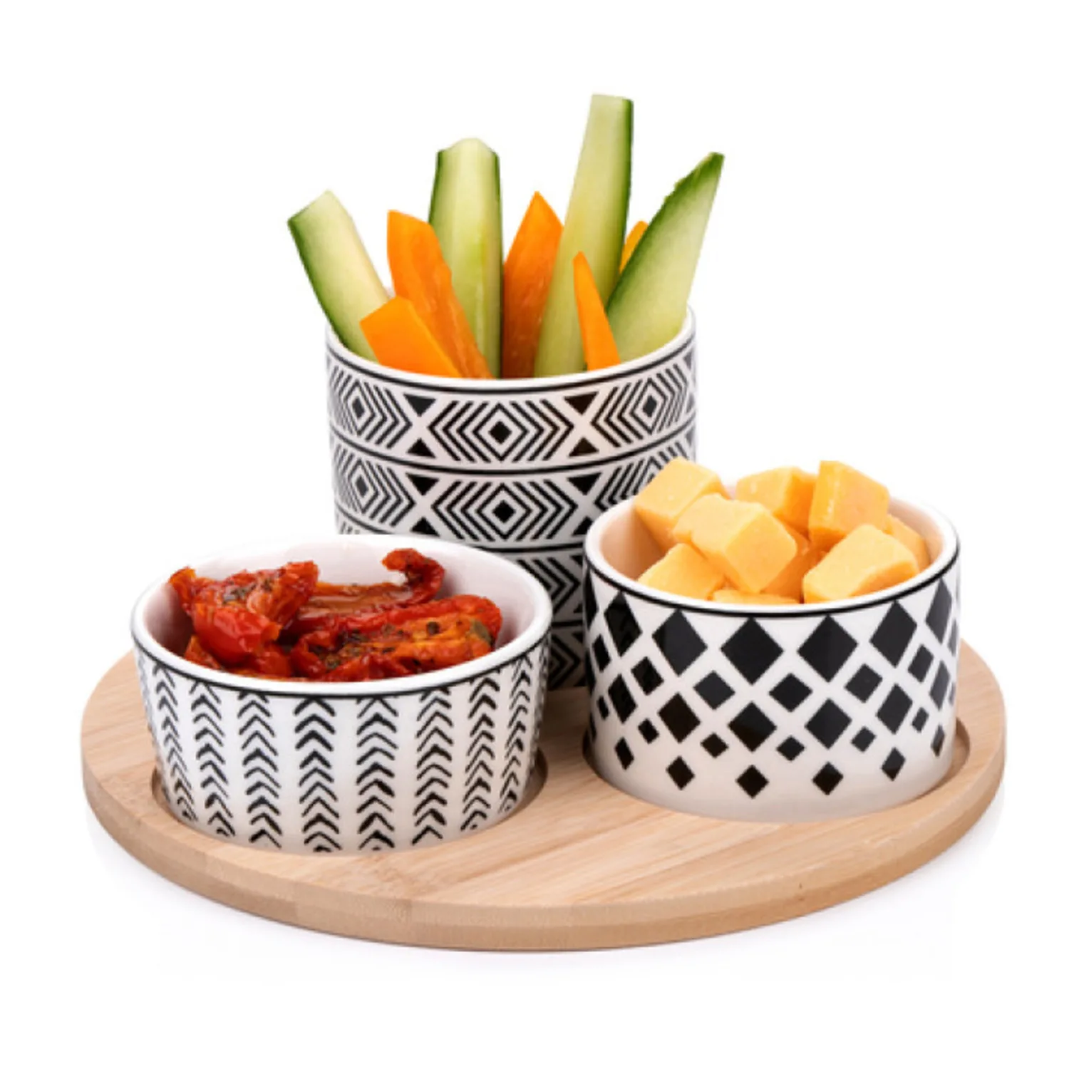 4PC Round Tapas Set Ceramic Bowls Serving Dishes for Tapas – Small Bowls for Dips Desserts Snack Bowls Serving Bowl Tapas Serving Dish Tableware Dinnerware