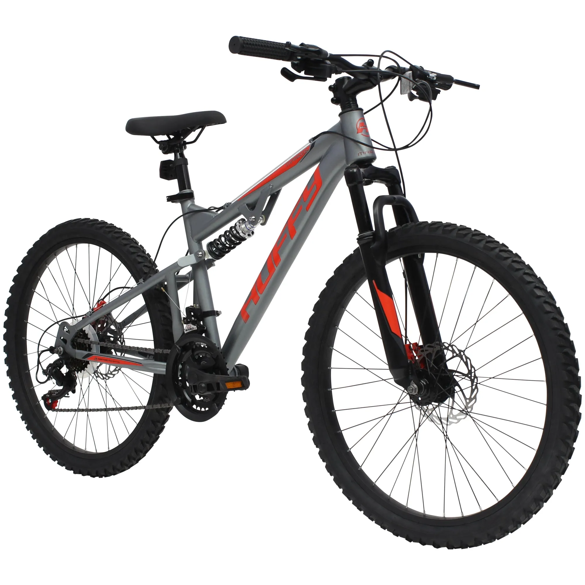 Huffy Marker 24" Mountain Bike - Gunmetal Grey