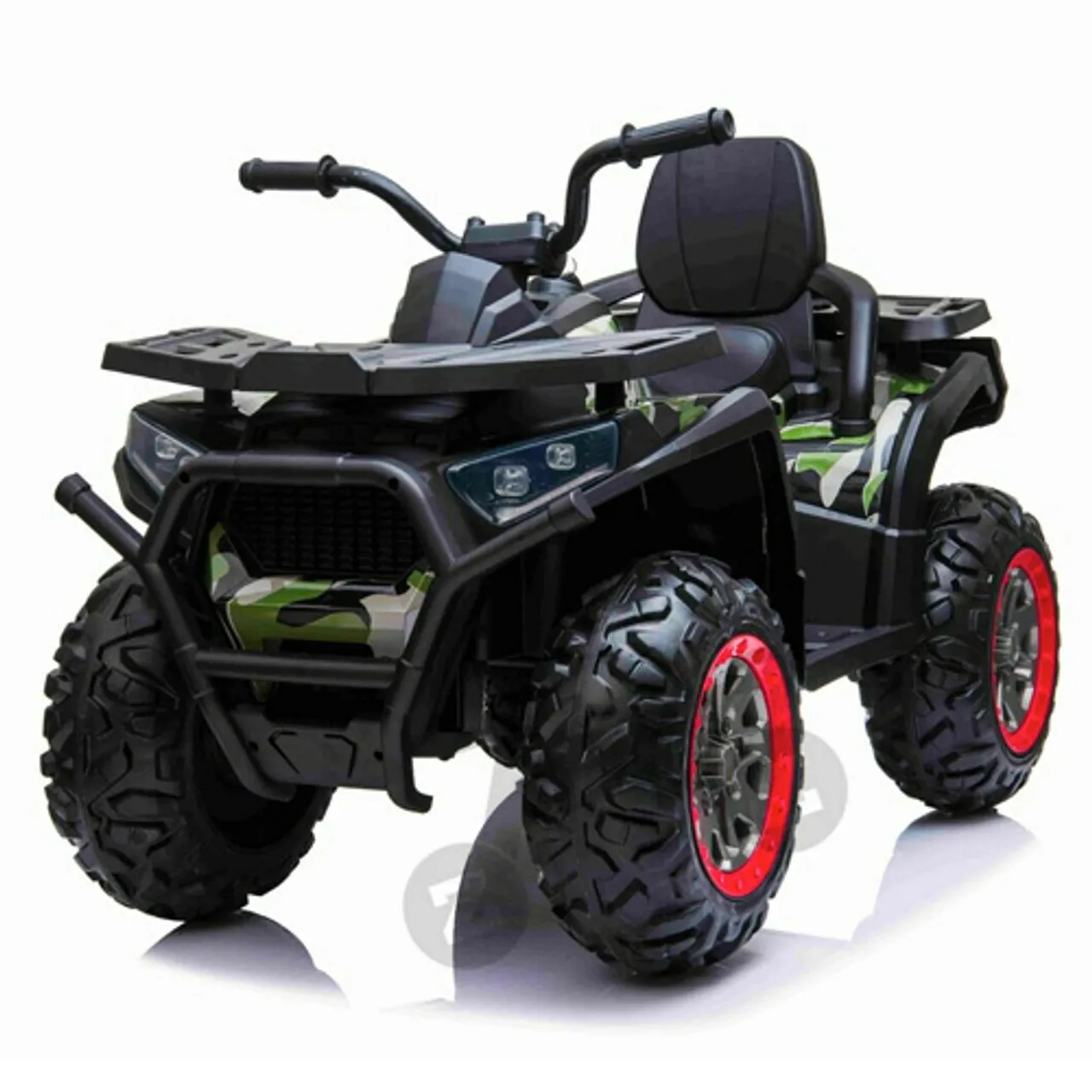 24v Kids 4X4 Camouflage Elite Battery Powered Sit On Quad Bike