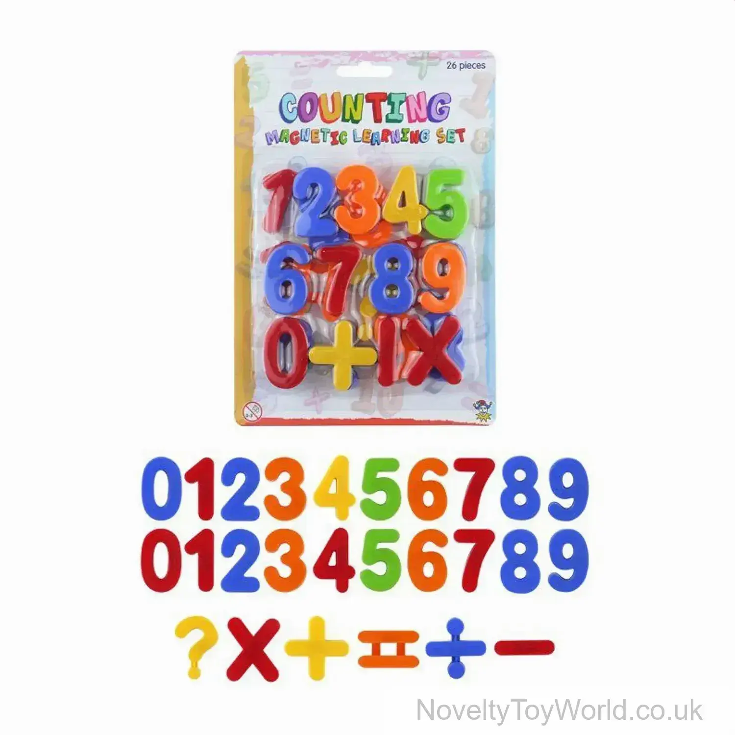 26 Piece Magnetic Numbers Set - Learning Toy