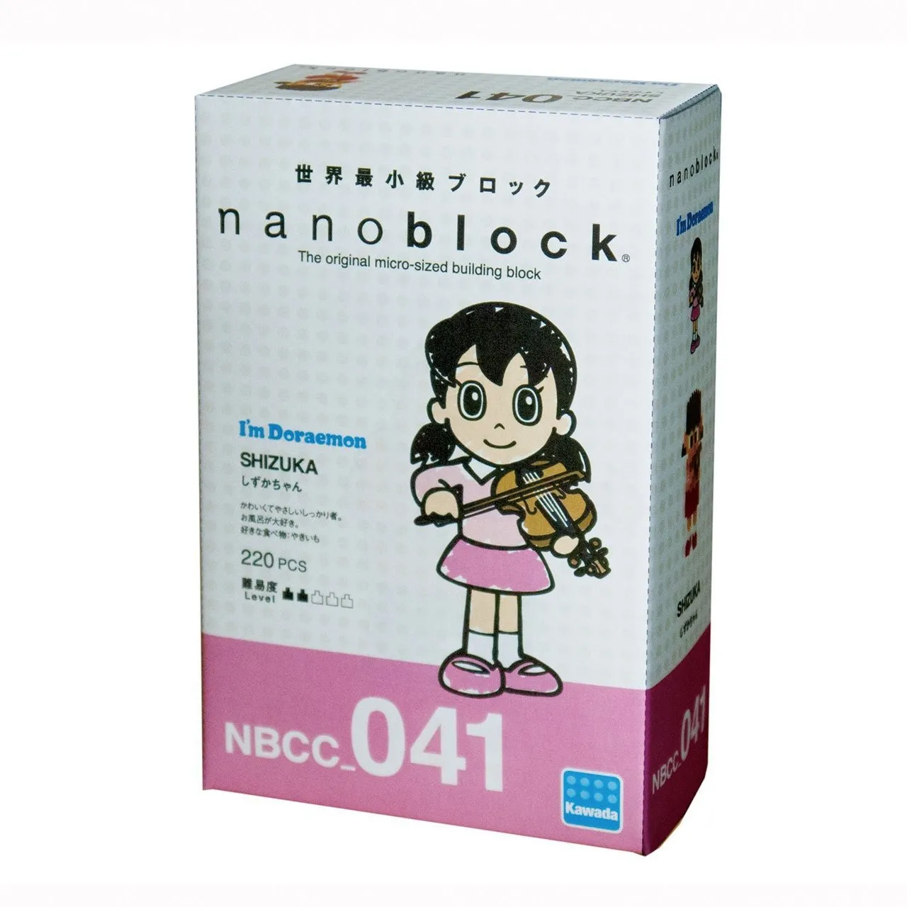 Kawada NBCC-041 I'm Doraemon nanoblock Sue (Shizuka)