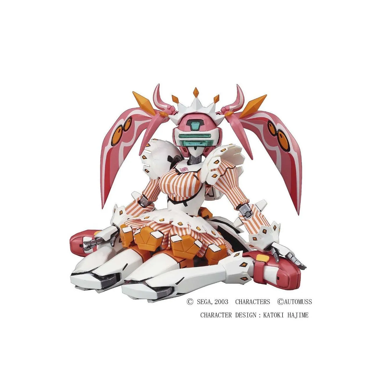 Hasegawa VR9 Virtual-On Marz TF-14A/M plus Fei Yen with Vivit Cinderella 1/100 Scale Kit