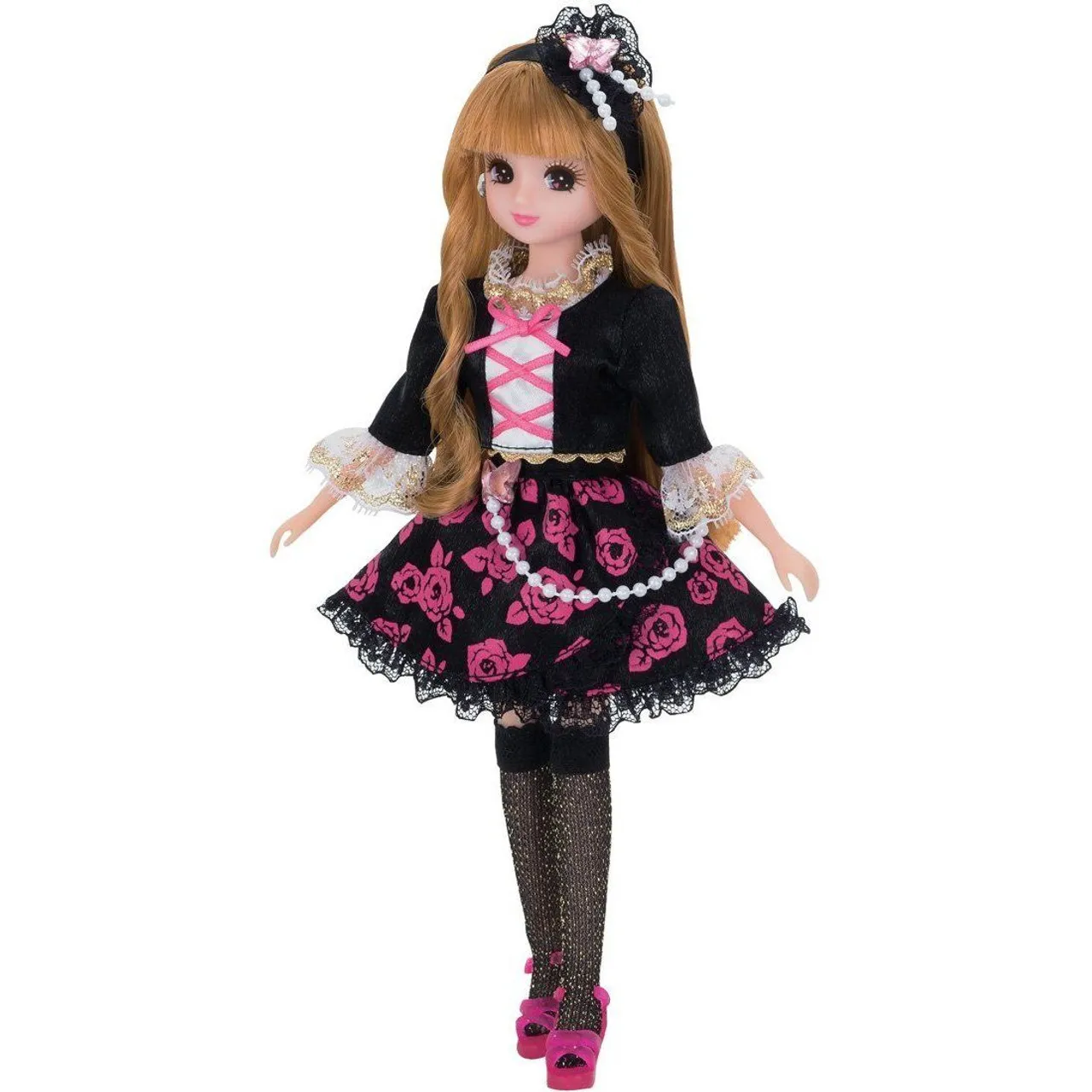 Takara Tomy Licca Doll Dress Set Diamond Queen Rose doll not included (806790)