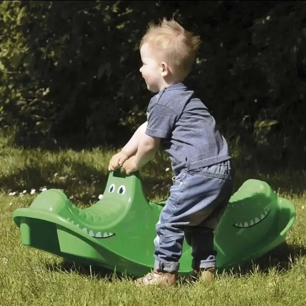 3 Persons Rocker and Seesaw - Crocodile