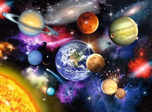 300 Piece Jigsaw Puzzle - Solar System XXL