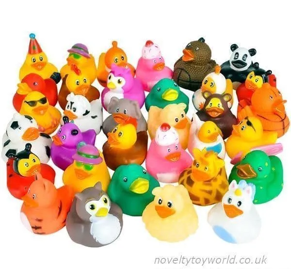 300 Piece Rubber Duck Assortment (5cm)