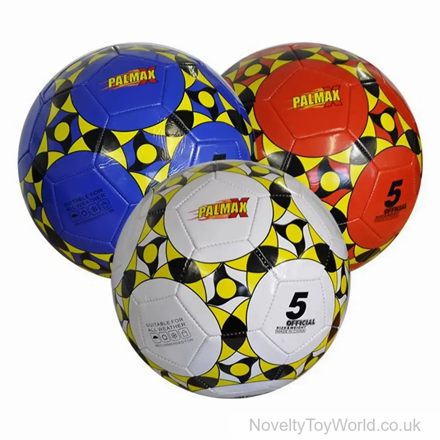 32 Panel Size 5 Football - Assorted Colours