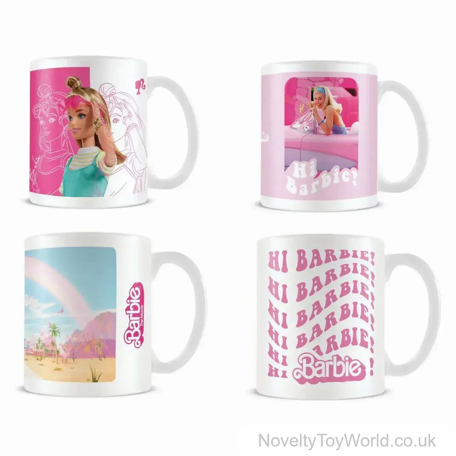 325ml Barbie The Movie Licensed Mug - 4 Assorted