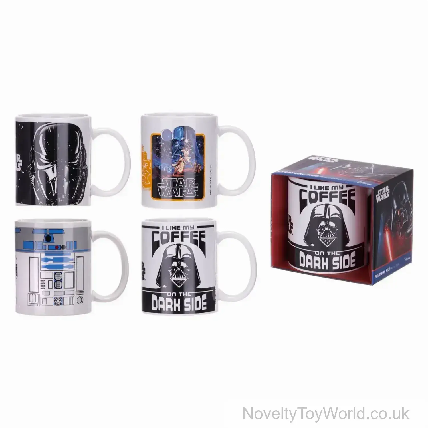 325ml Star Wars Classic Mug Boxed - 4 Assorted