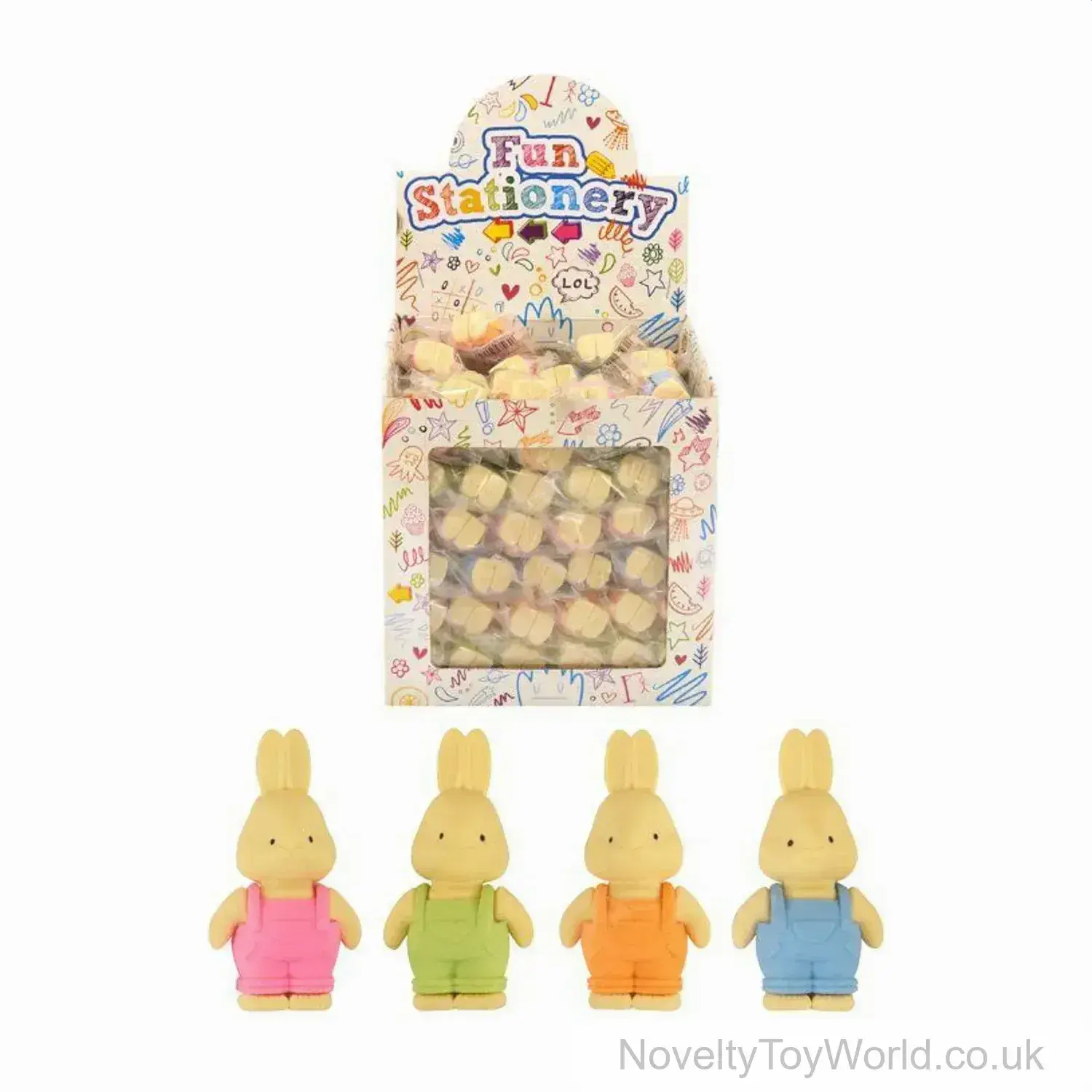 3D Bunny Rabbit Eraser (5.5cm)