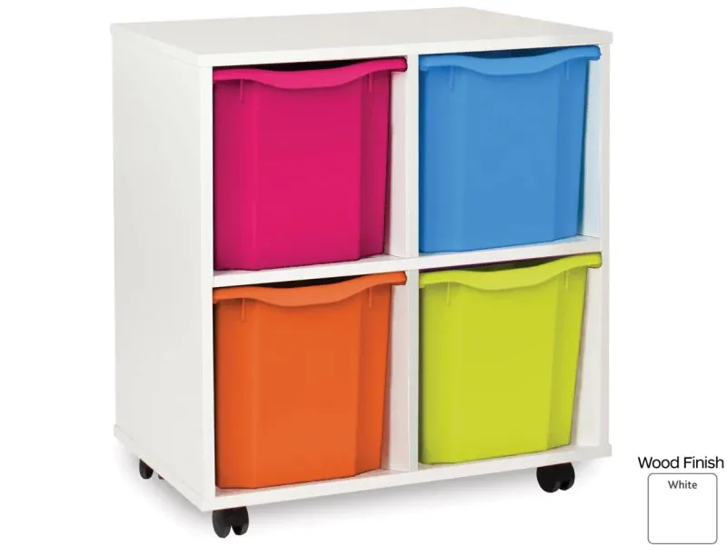 4 Quad Portable Tray Unit