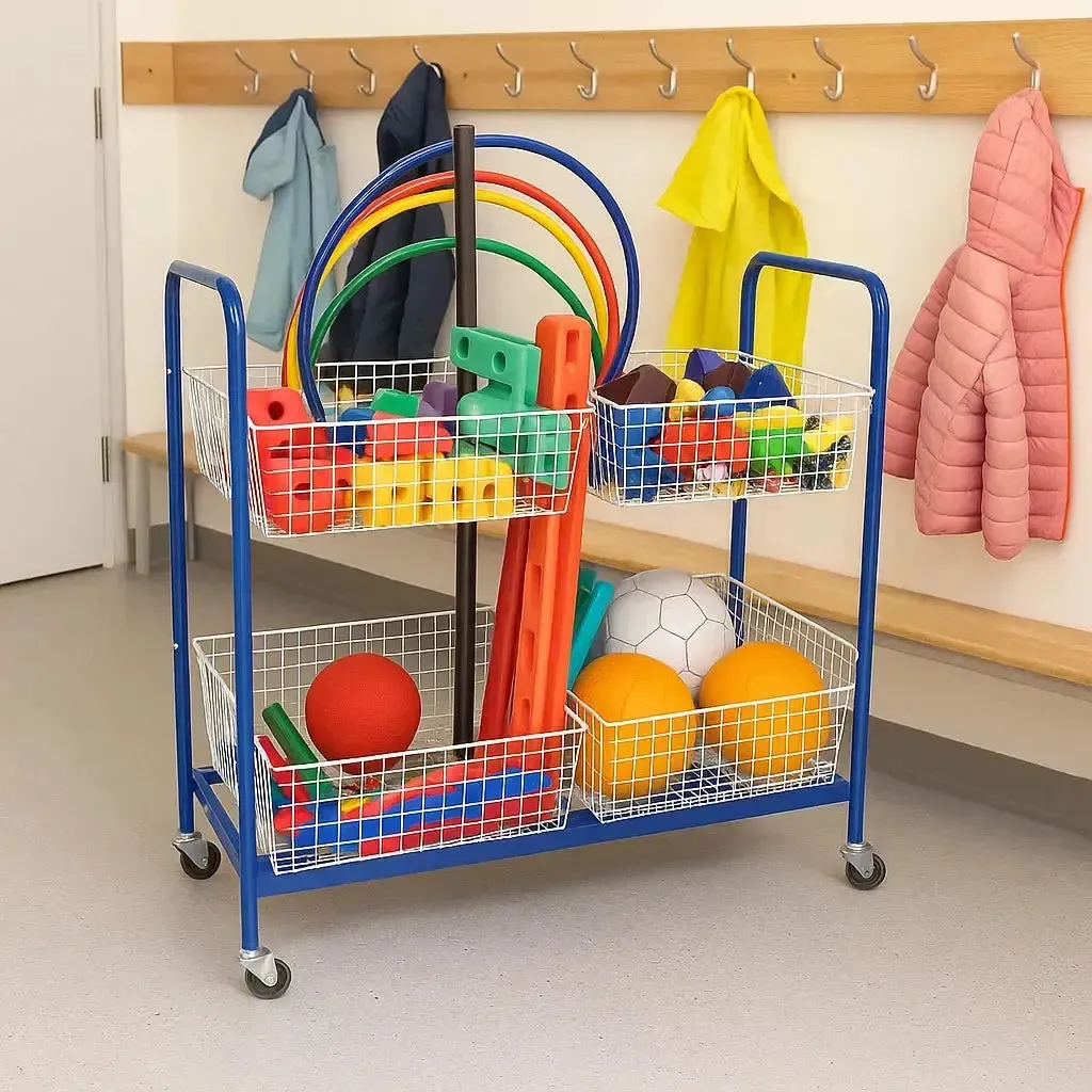 4 Basket Sport Trolley