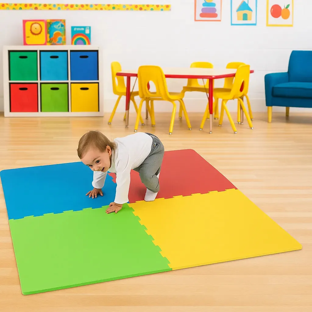 4 Pack Eva Playmats 60cm x 60cm