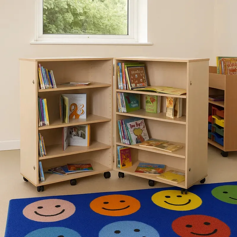 4 Shelf Bookcase Hinged