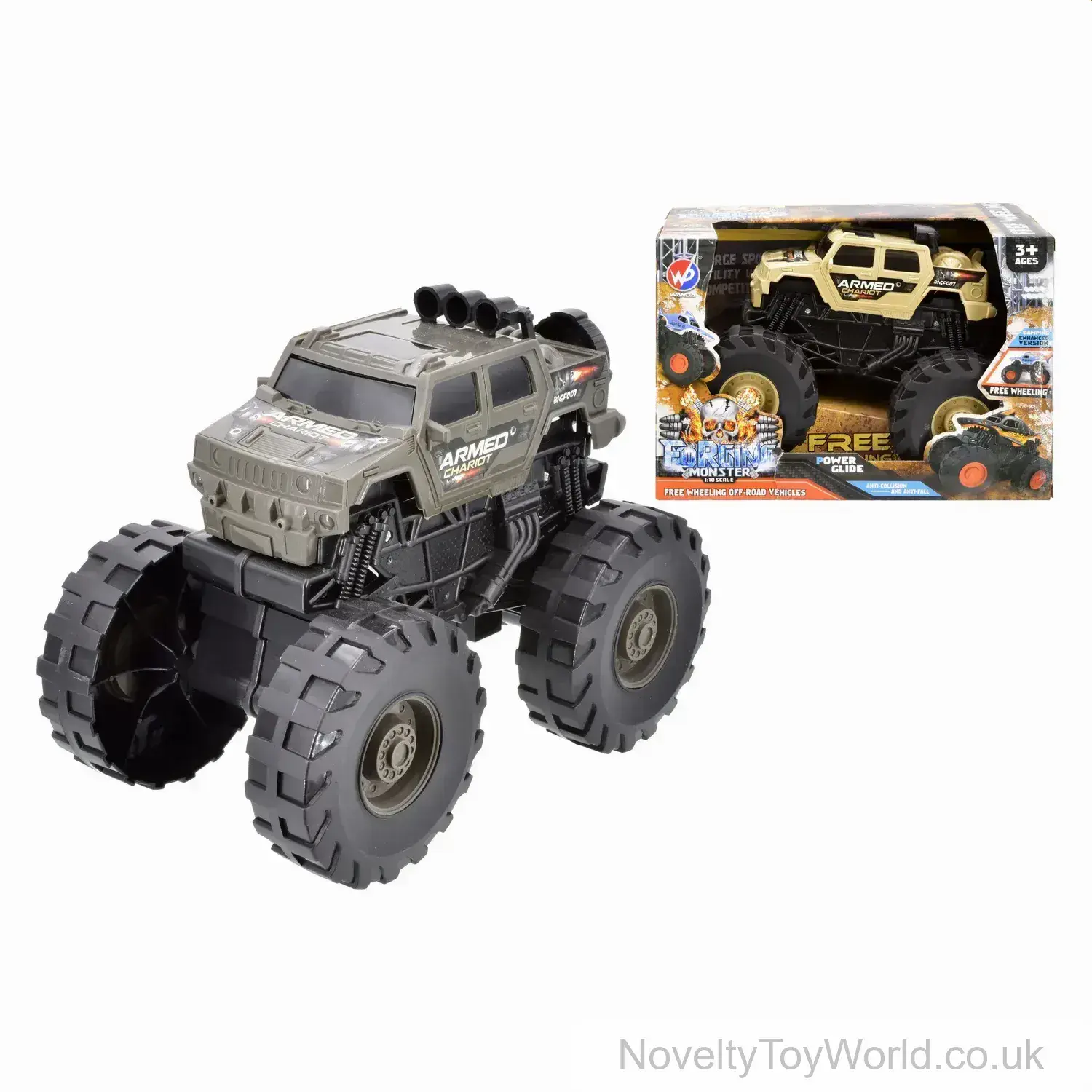 4 x 4 Army Military Monster Truck