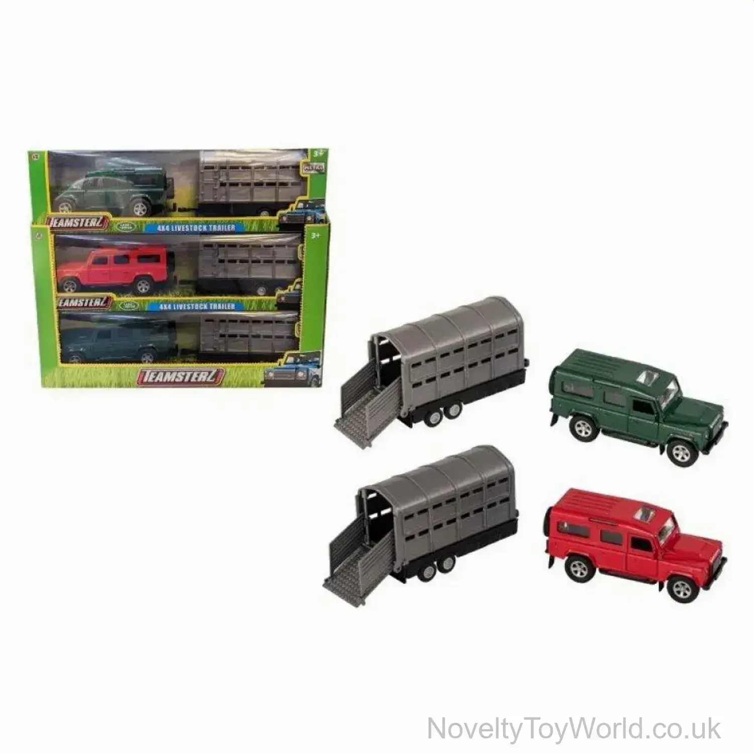 4 x 4 Livestock Trailer - Teamsterz Farmyard Vehicles