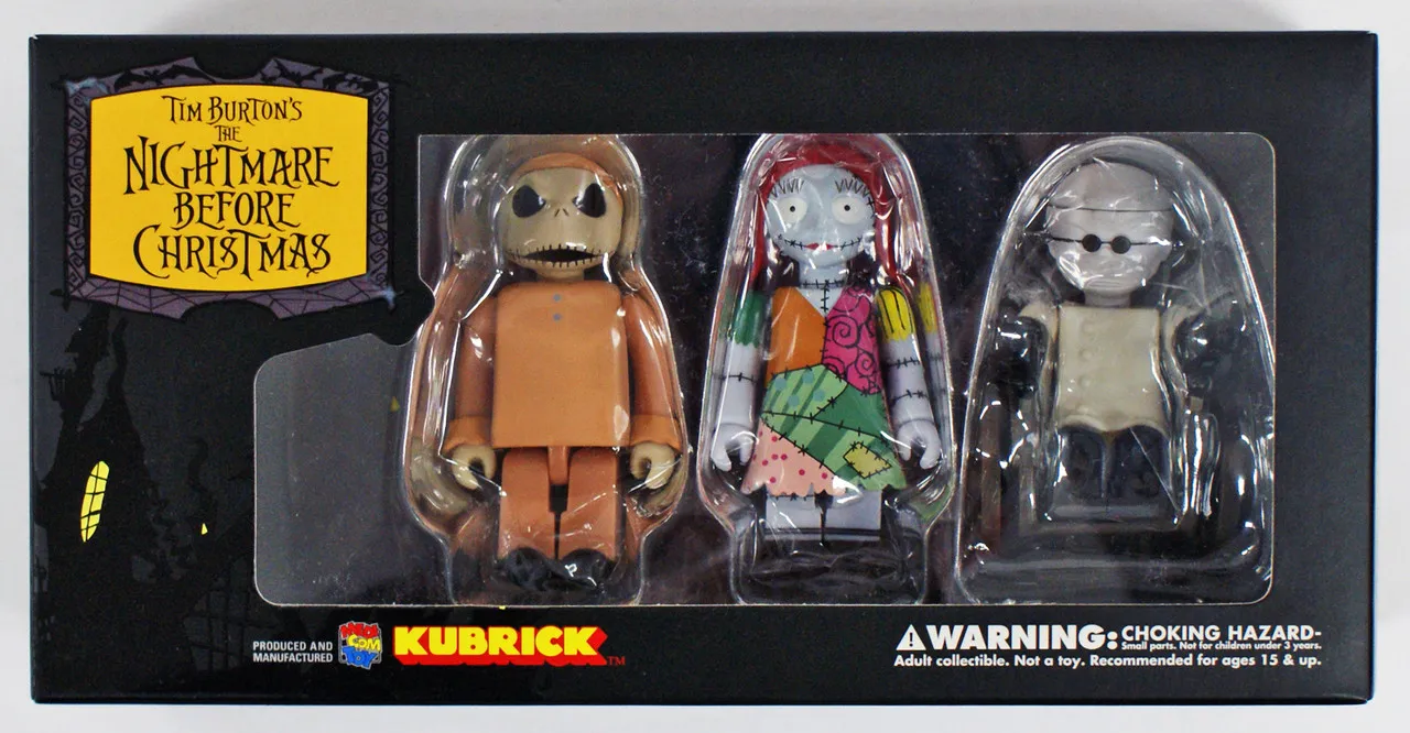 Medicom KUBRICK-211 Kubrick Nightmare Before Christmas Set E