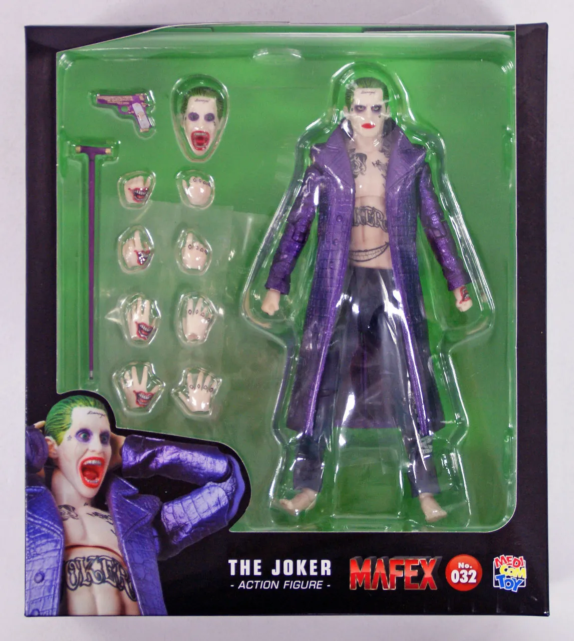 Medicom MAFEX 032 The Joker from Suicide Squad Figure 4530956470320
