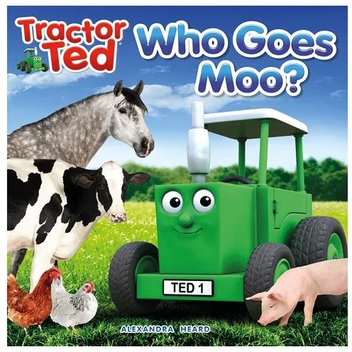 Tractor Ted Who Goes Moo Book