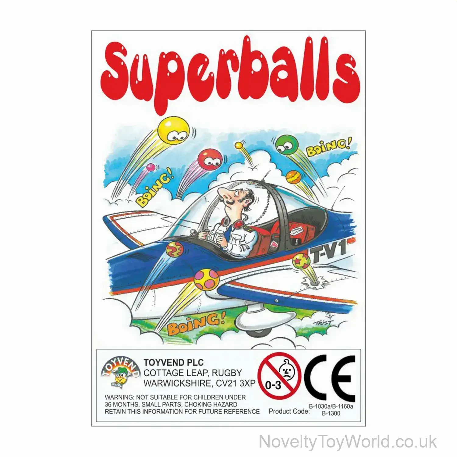 45mm Hi Bounce Superballs Bouncy Balls - 50p or £1 Vend
