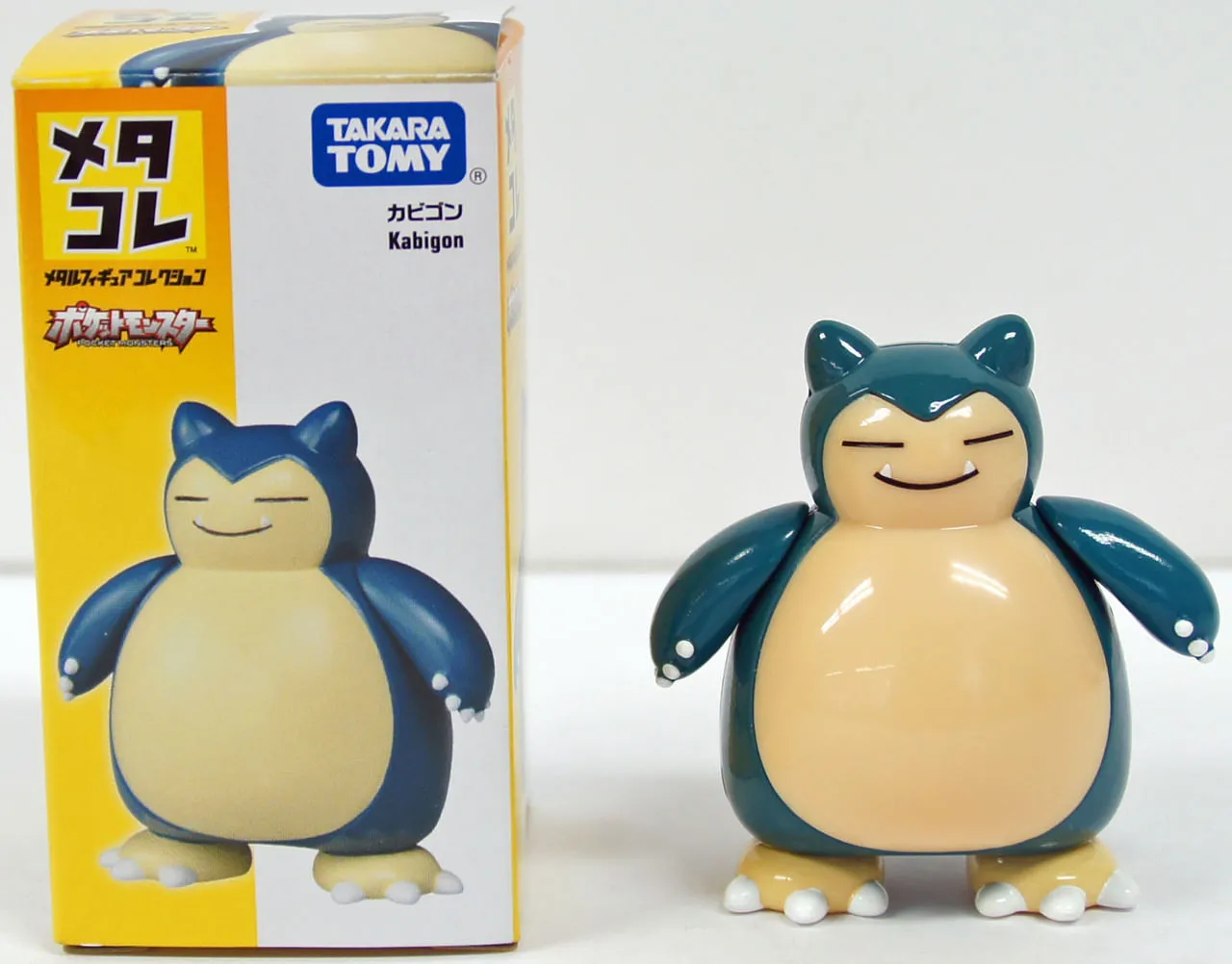 Takara Tomy Metakore Pokemon Snorlax (Kabigon) Metal Figure 862277