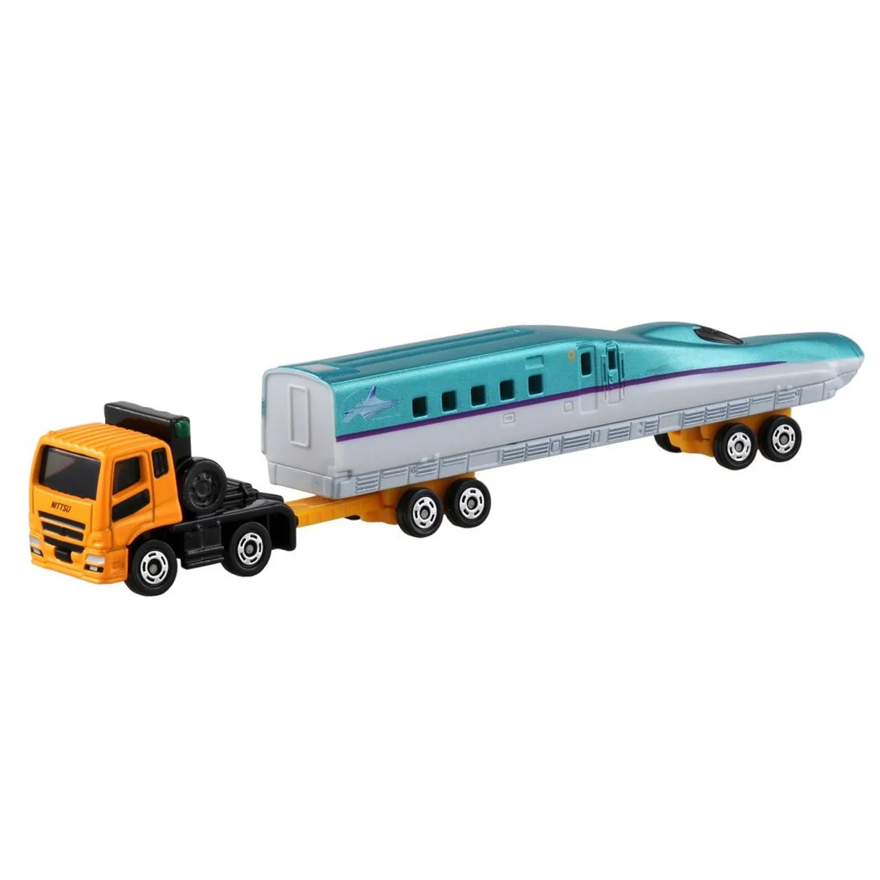 Takara Tomy Tomica 122 Mitsubishi Fuso Super Great H5 Type Shinkansen Transport Vehicle 880431