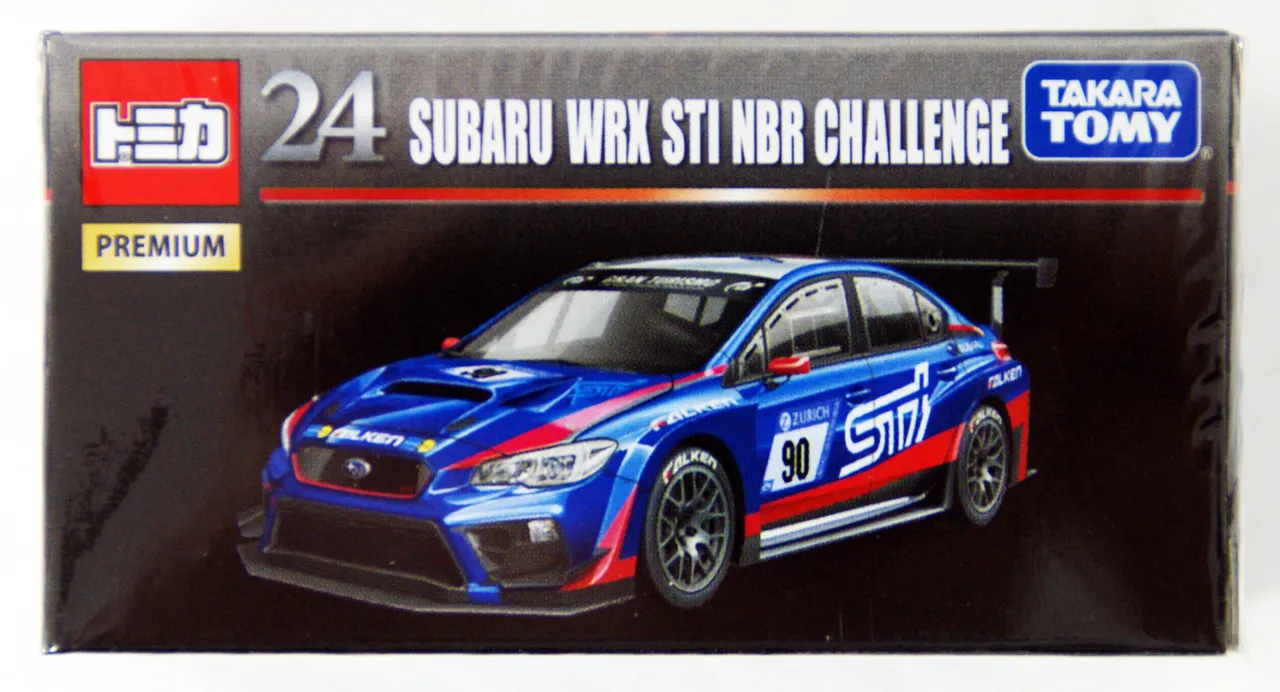Takara Tomy Tomica Premium 24 SUBARU WRX STI NBR CHALLENGE (4904810887164)