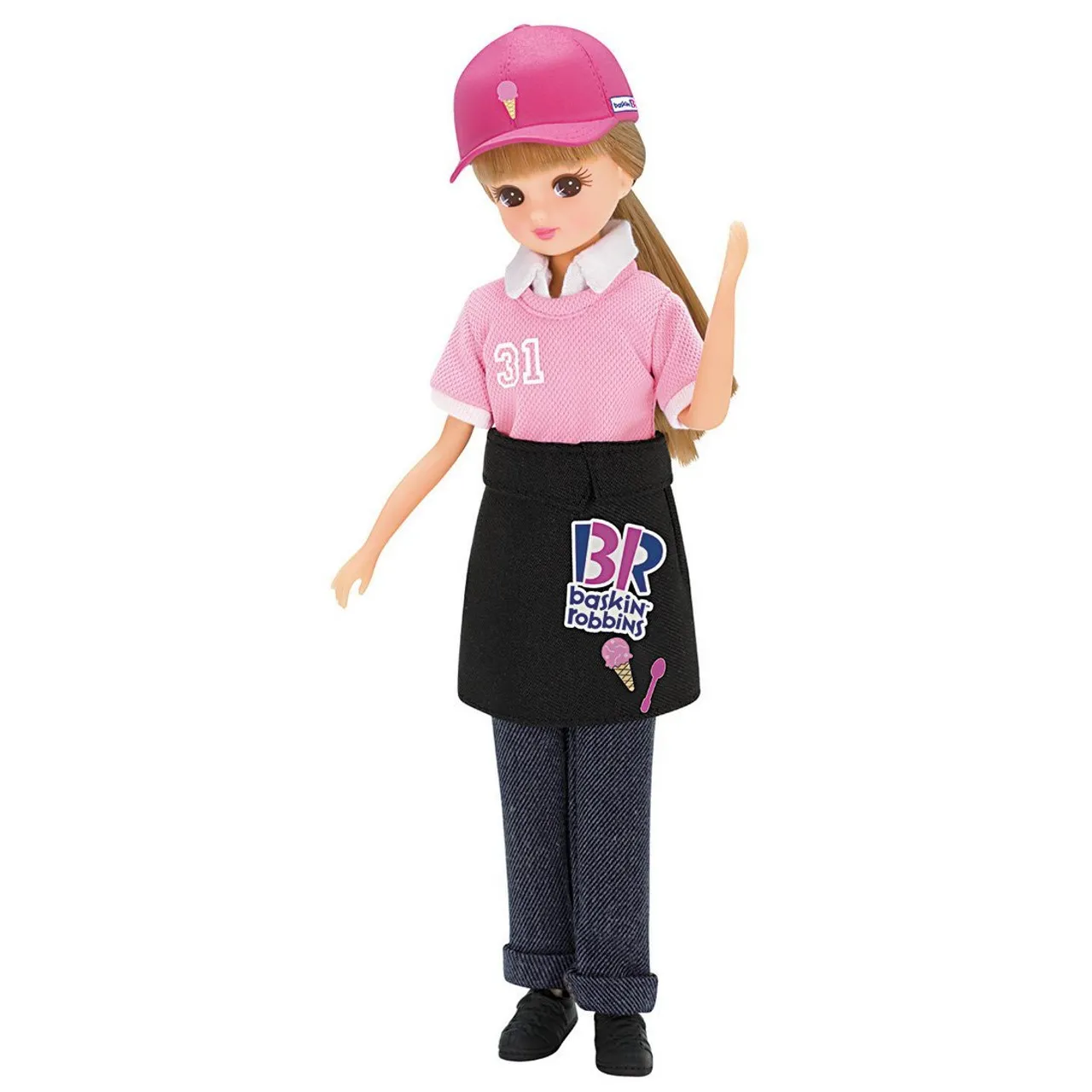 Takara Tomy Licca Doll Baskin-Robbins 31 Shop Clerk Dress 975465