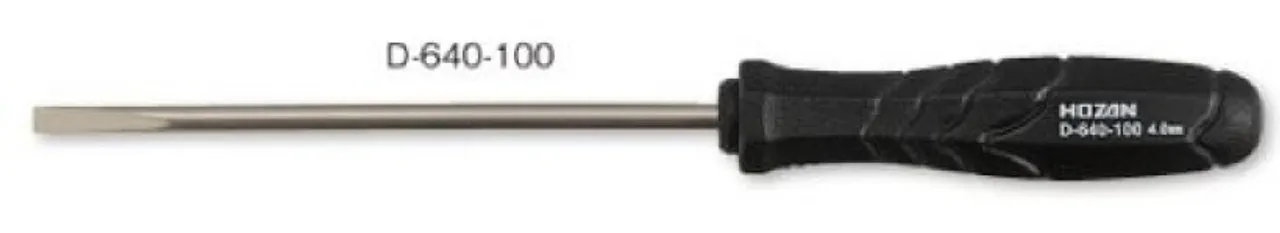 Hozan D-640-100 SLOTTED SCREWDRIVER