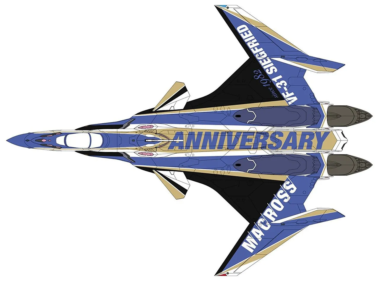 Hasegawa Macross 65842 VF-31J Siegfried 'Macross 35th Anniversary Painted' 1/72 scale kit