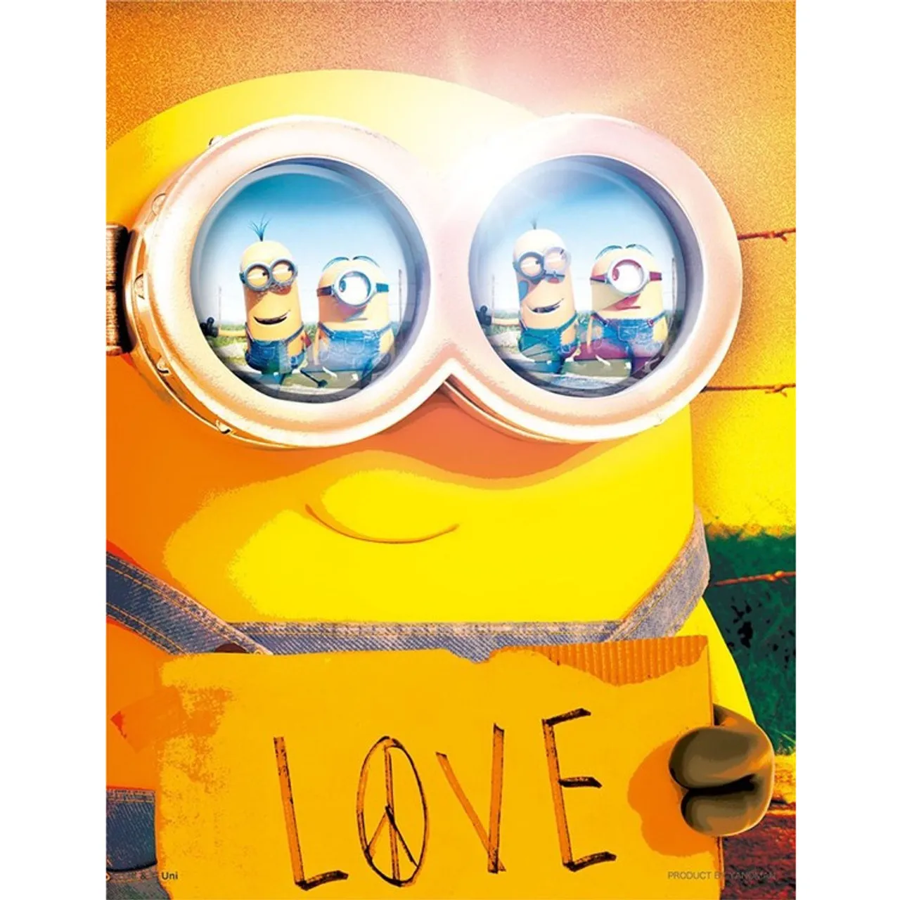 Yanoman Jigsaw Puzzle 42-50 Despicable Me Minions Style Bob (300 Small Pieces)