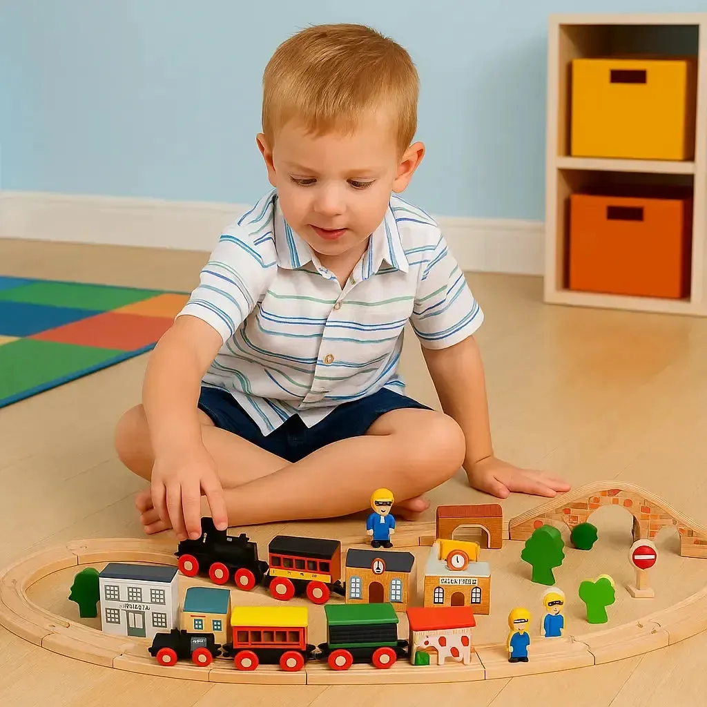 50 Piece Train Set