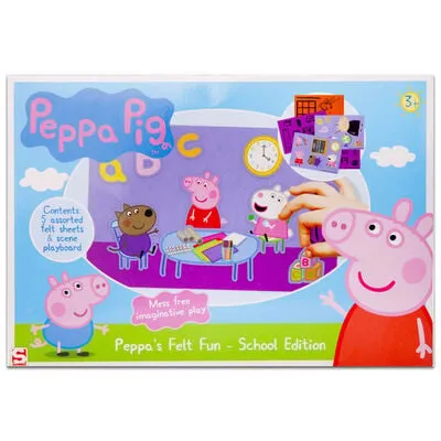 Peppa Pig Peppa's Felt Fun - School Edition