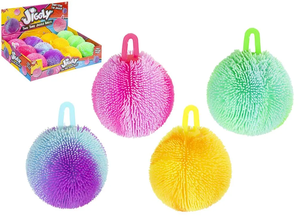Two Tone Jiggly Ball 9.5cm