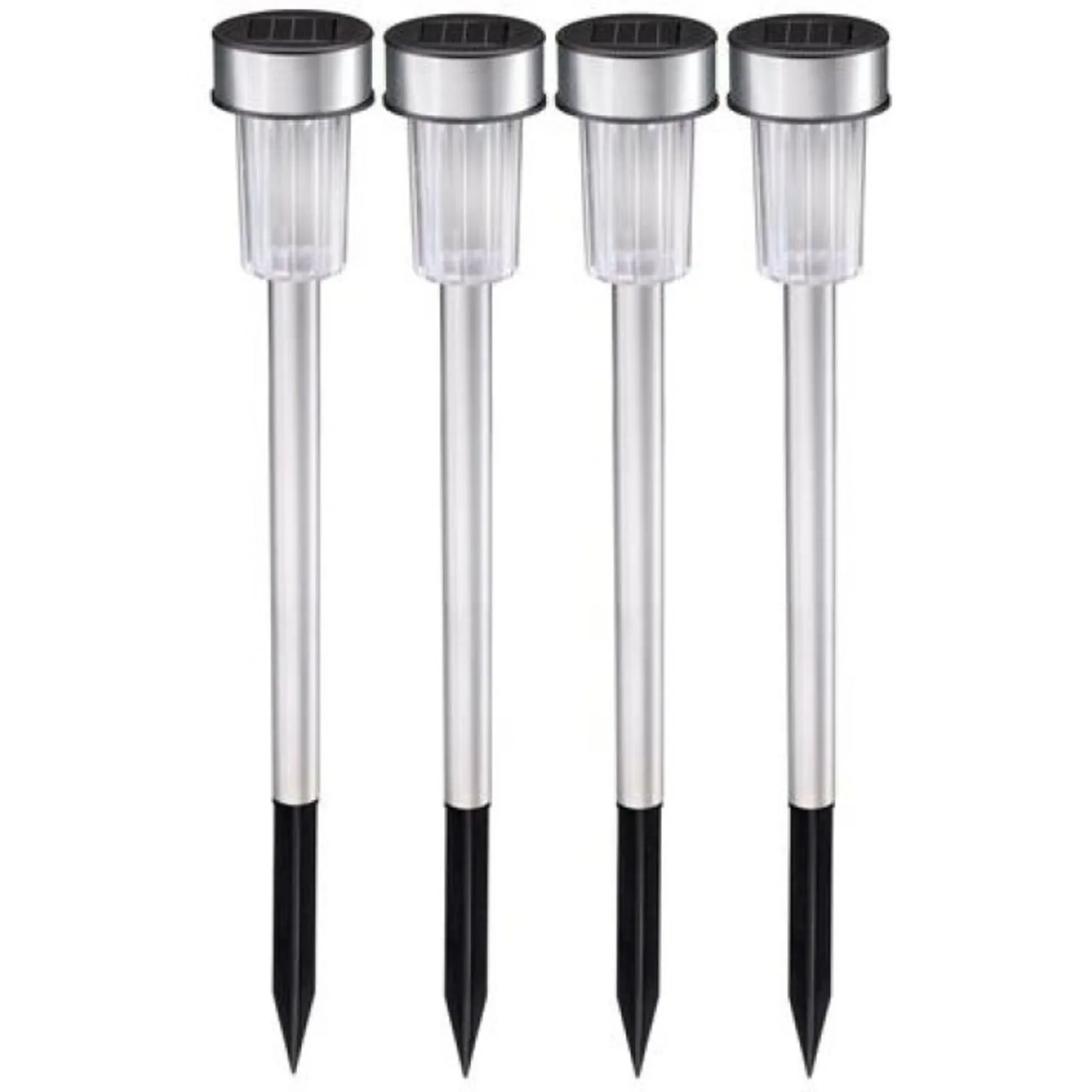 4PCS Solar Lights Outdoor Garden Lights Pathway Lighting – LED Light Outdoor Light Solar Spike Garden Stake Lights for Patio Lawn Yard