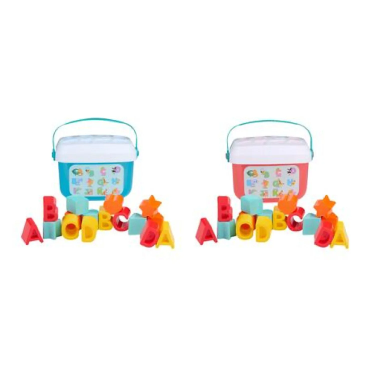 16PCS Letter Shape Sorter Box for Toddlers – Colourful Letters and Shapes Sorting Sensory Toys Early Learning Educational Blocks Baby Toys Learning Resources for Boys and Girls