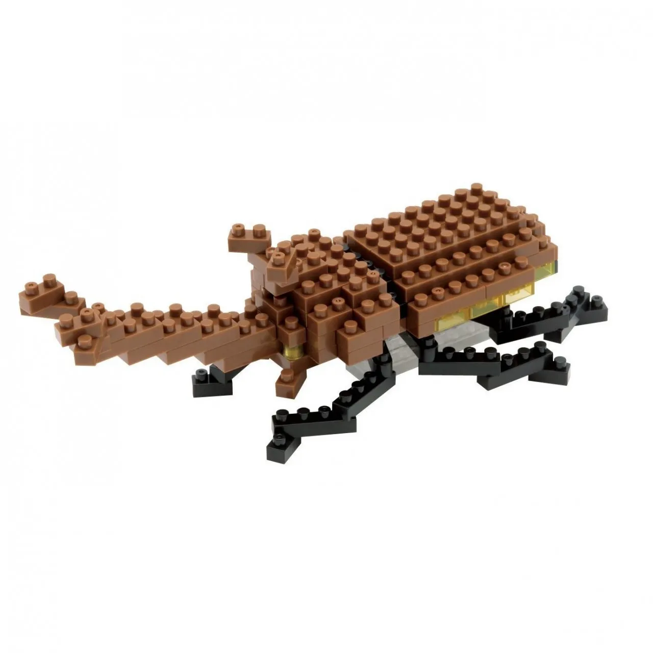 Kawada IST-003 nanoblock Japanese Rhinoceros Beetle