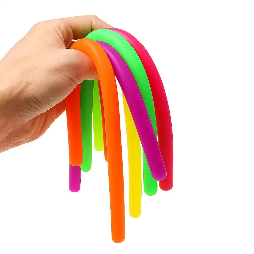 6 Pack Sensory Fidget Stretchy String