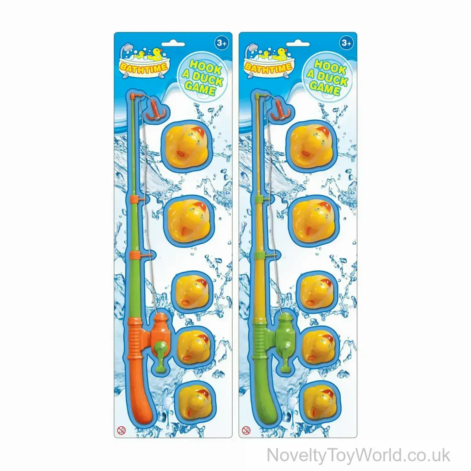 6 Piece Hook A Duck Game With Rod