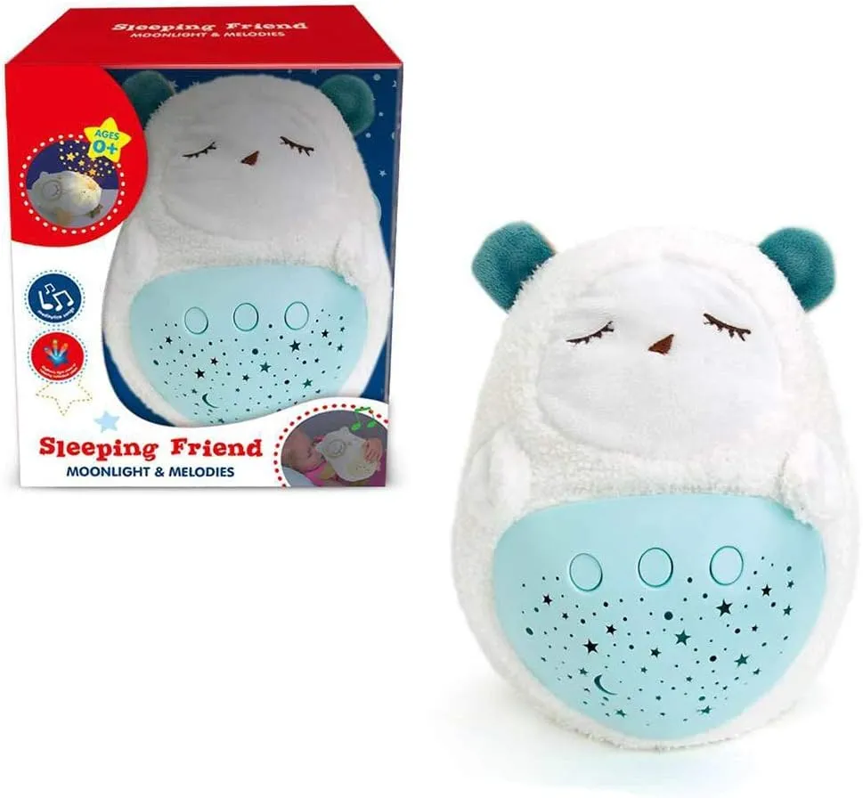 Soft Baby Starlight Soother Projector & Sound Teddy For Babies