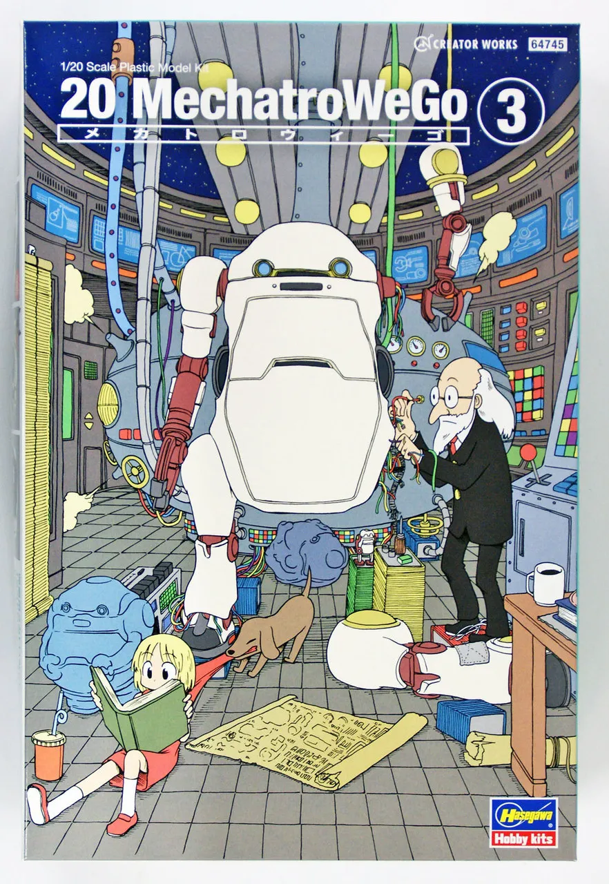 Hasegawa 1/20 MechatroWeGo No.03 'Retro' Plastic Model